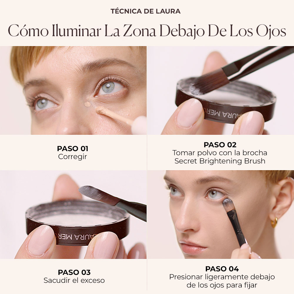 SECRET BRIGHTENING POWDER & BRUSH SET (SET DE MAQUILLAJE)